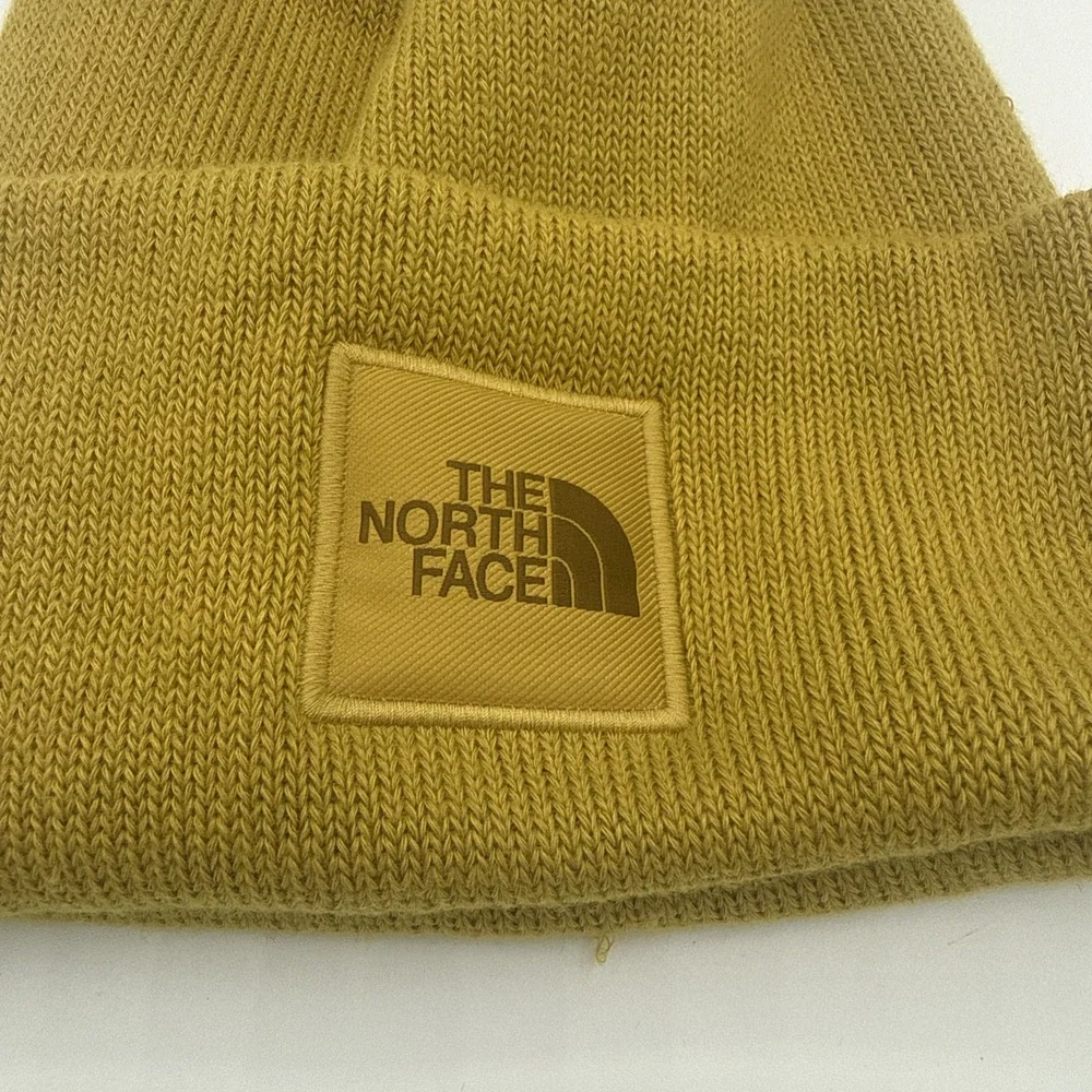 The North Face Beanie Big Box Beanie Amber Green One Size NWT